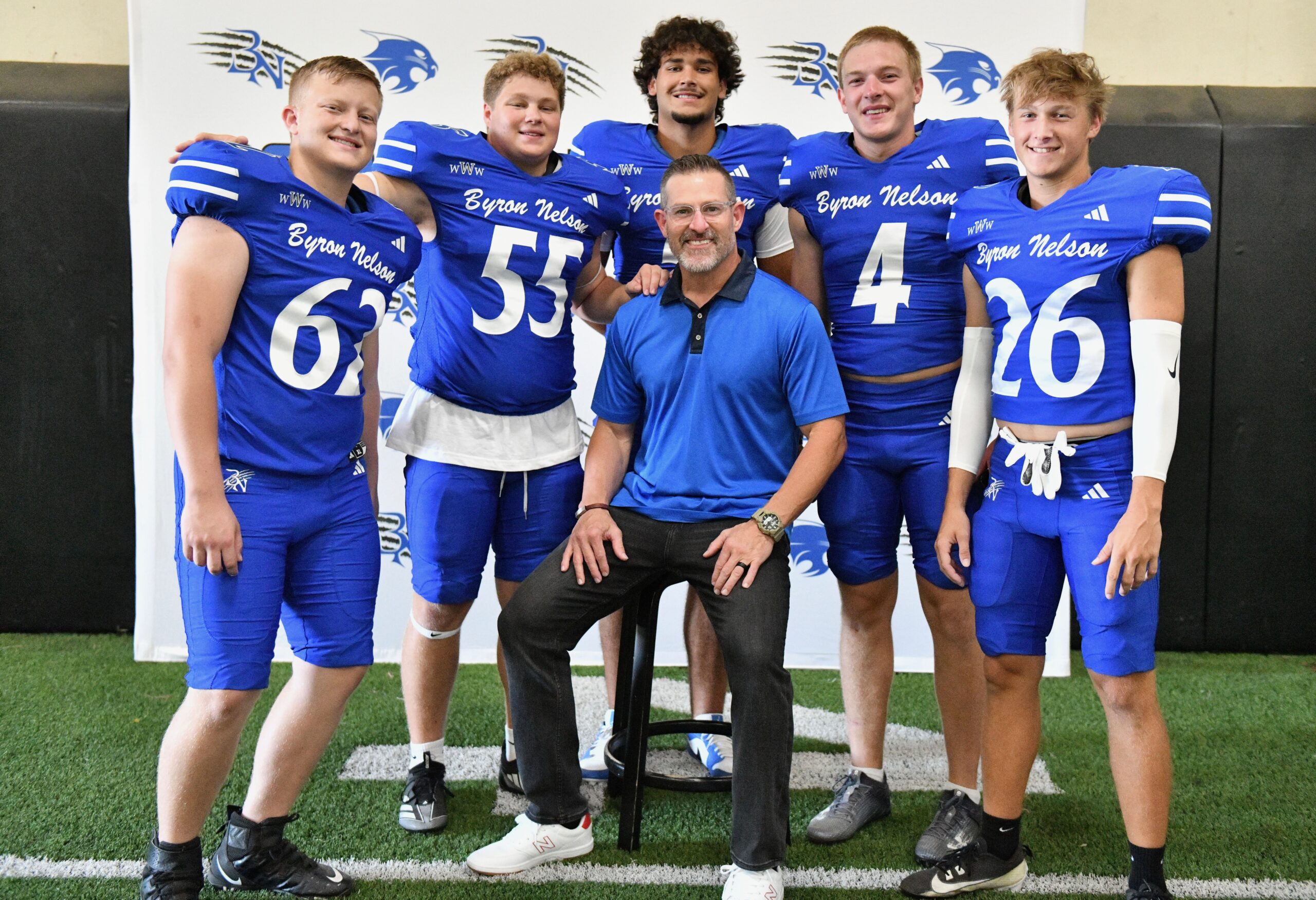 Dr. Deevers and BNHS football players